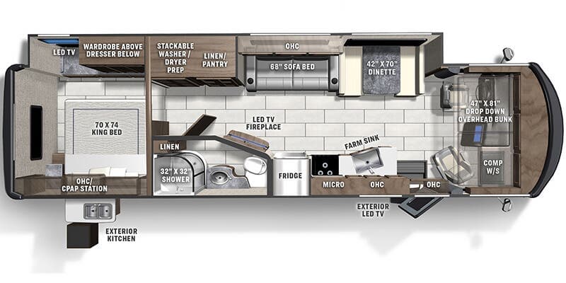 2023 Coachmen 2023 Coachmen Mirada - thumbnail 2