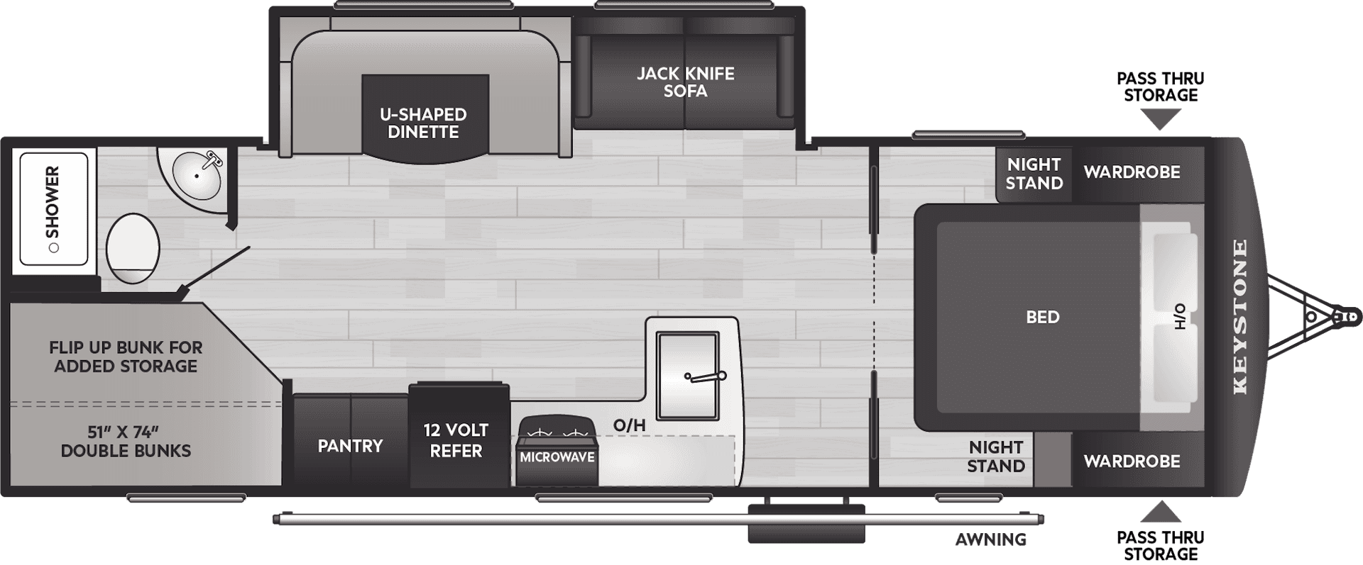 2025 Keystone RV 2025 Keystone RV Passport Classic - thumbnail 2