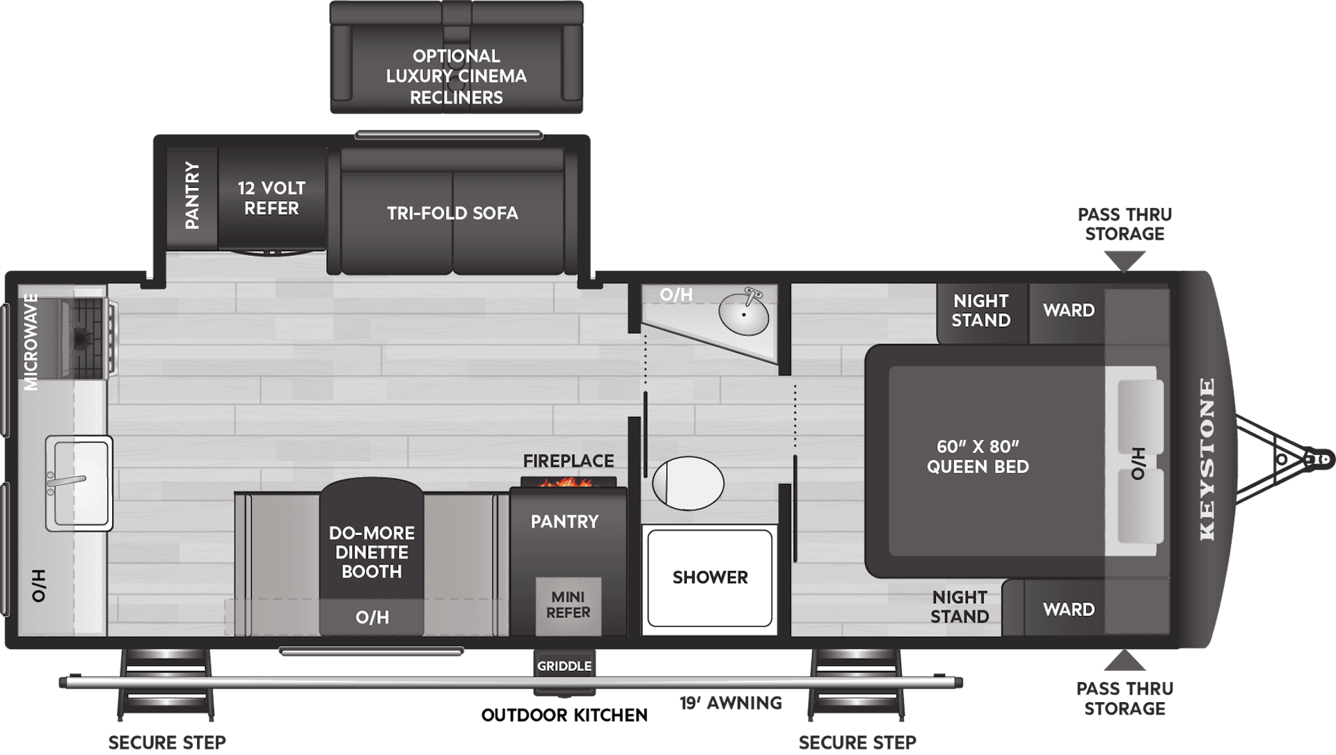 2025 Keystone RV 2025 Keystone RV Passport Super Lite - thumbnail 2