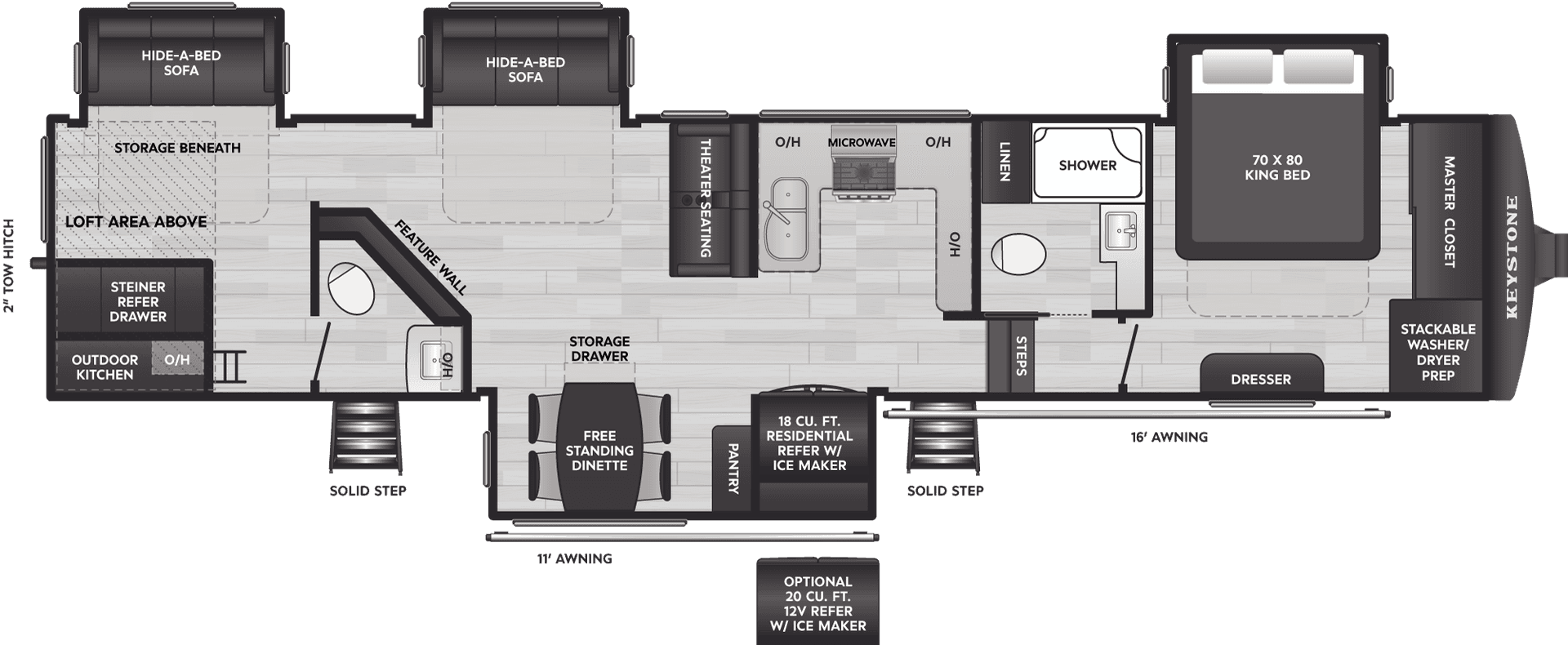 2026 Keystone RV 2026 Keystone RV Alpine Avalanche Edition - thumbnail 2