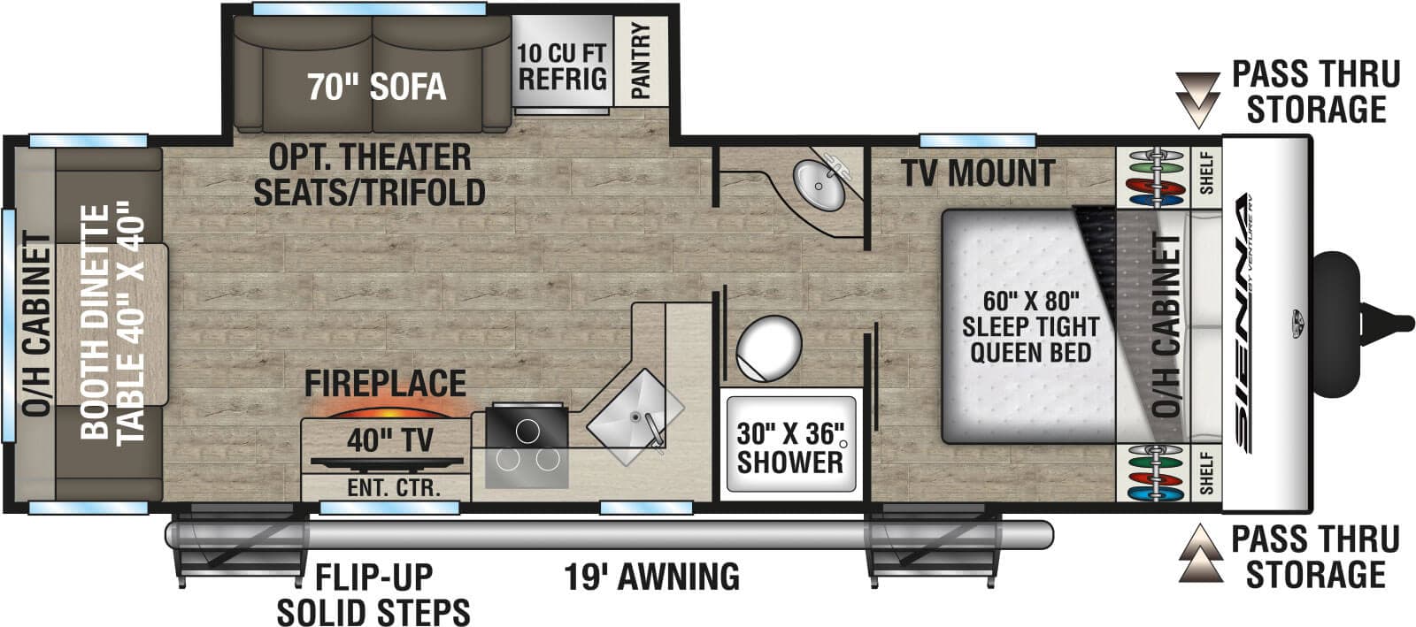 2026 Venture RV 2026 Venture RV Sienna - thumbnail 2