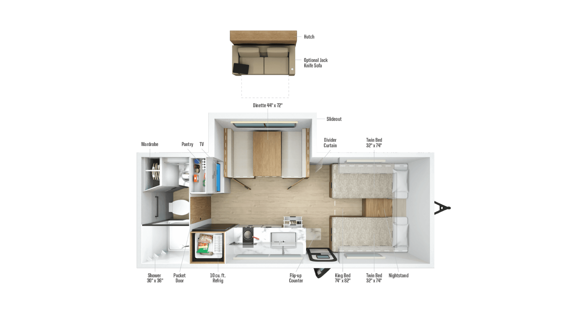 2026 Winnebago 2026 Winnebago Micro Minnie - thumbnail 2