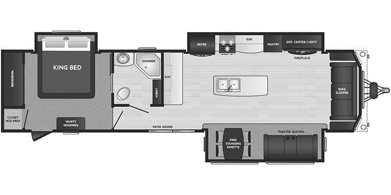 2023 Keystone RV 2023 Keystone RV Residence - thumbnail 2